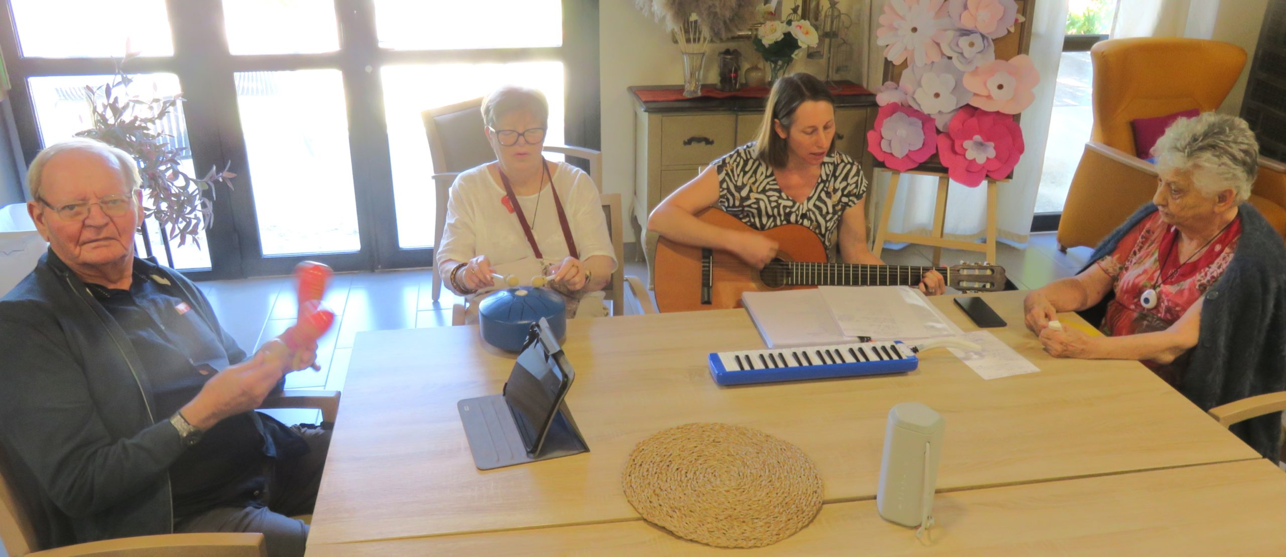 moment de détente musicale avec claire guittonneau